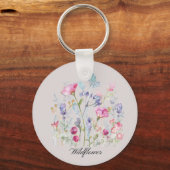 Schlüsselanhänger Blumen キーホルダー (正面)