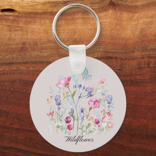 Schlüsselanhänger Blumen キーホルダー (正面)