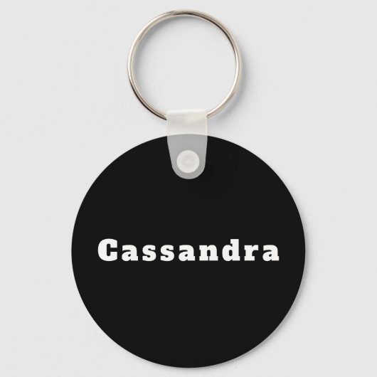 Schlüsselanhänger mit Namen Cassandra キーホルダー (正面)