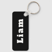 Schlüsselanhänger mit Namen Liam キーホルダー (裏面)