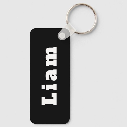 Schlüsselanhänger mit Namen Liam キーホルダー (裏面)