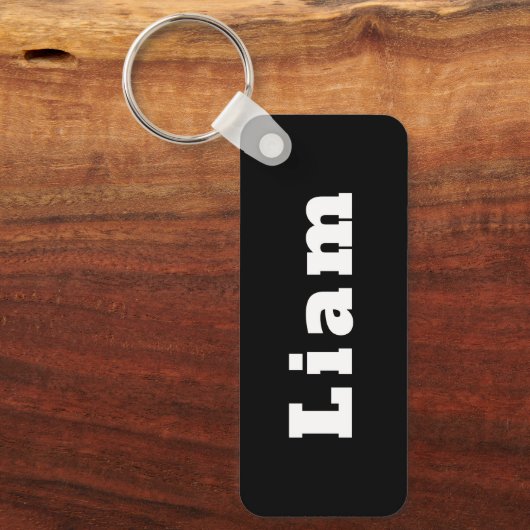 Schlüsselanhänger mit Namen Liam キーホルダー (正面)