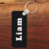 Schlüsselanhänger mit Namen Liam キーホルダー (裏面)
