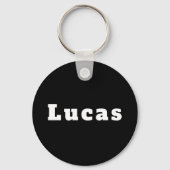 Schlüsselanhänger mit Namen Lucas キーホルダー (裏面)