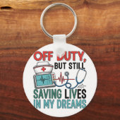 Schlüsselanhänger Nurse off Duty キーホルダー (裏面)