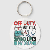 Schlüsselanhänger Nurse off Duty キーホルダー (裏面)