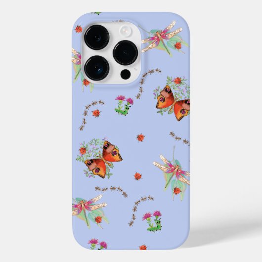 Schmetterling und Glückskäfer Case-Mate iPhoneケース (裏面)