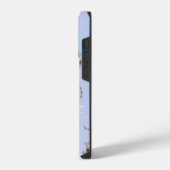 Schmetterling und Glückskäfer iPhoneケース (左側面)