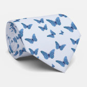 Schmetterlinge Punkte ネクタイ (ロール)
