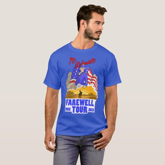 Schmidt Farewellour funny Tシャツ (正面フル)