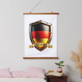 Schmidt Germany Heritage Shield 吊り下げ型タペストリー (寝室)
