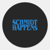 Schmidt Happens German Name  ラウンドシール (正面)