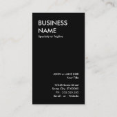 schmile. 名刺 (裏面)