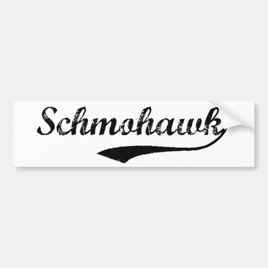 SCHMOHAWKのバンパーステッカー バンパーステッカー (正面)