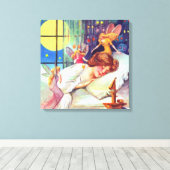 Schmuker：ハロウィーン時間 キャンバスプリント (インサイチュ (ウッドフロア))