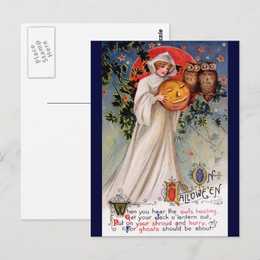 Schmuker:ハロウィーン ポストカード (正面/裏面)