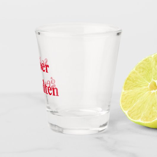 Schnapsglas selber gestalten  ショットグラス (右)