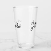 Schnapsidee、ドイツ語、ブーゼアイディア、ドイツ語 タンブラーグラス (左)