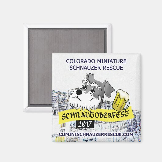 Schnautoberfest 2017 – マグネット (正面/裏面)