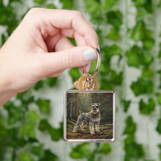 Schnauzer キーホルダー (手)