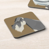 Schnauzer  コースター (左側)