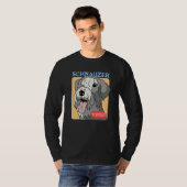 Schnauzer Coolest Dog Schnauzers Dog Owner Schnauz Tシャツ (正面フル)