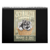 Schnauzer Dog カレンダー (カバー)