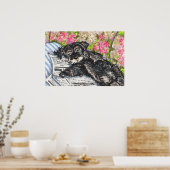Schnauzer Dreams Print ポスター (キッチン)