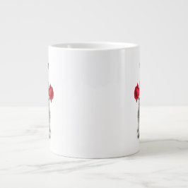 Schnauzer Love ジャンボコーヒーマグカップ