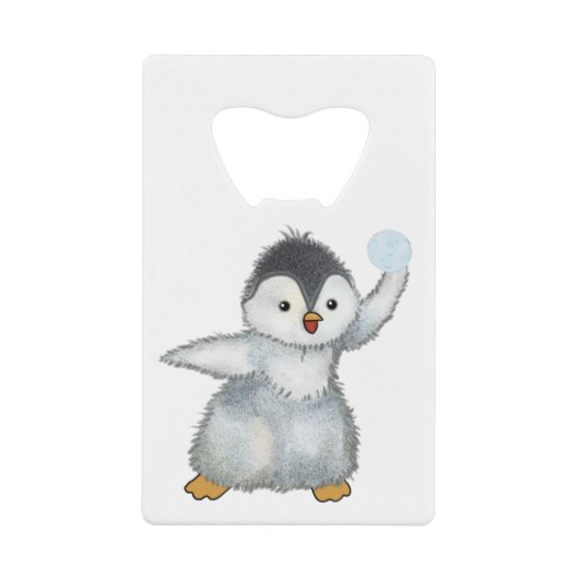 Schneeballschlacht  クレジットカード栓抜き (正面)