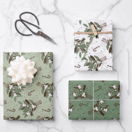 Schneebeeren ラッピングペーパーシート