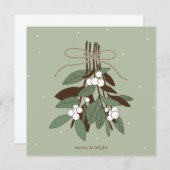 Schneebeeren. Karte. (正面/裏面)