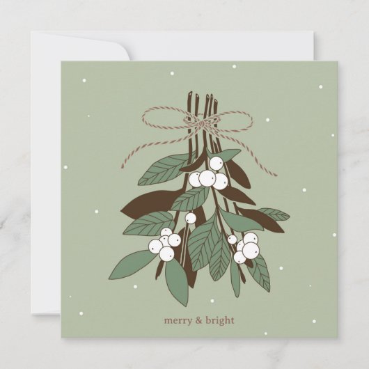 Schneebeeren. Karte. (正面)