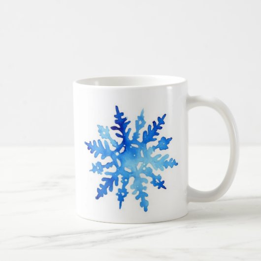 Schneeflocke Tasse コーヒーマグカップ (右)