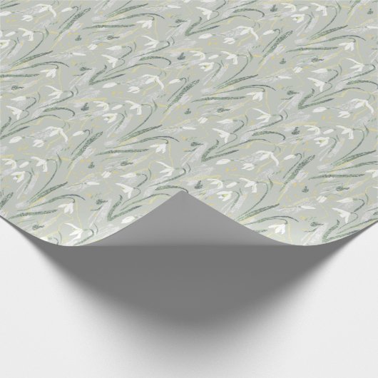 Schneeglöckchen ラッピングペーパー (角)