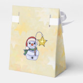 Schneemann mit Stern フェイバーボックス (裏面サイド)