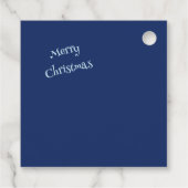 Schneemann mit Weihnachtsdeko - フェイバータグ (裏面)