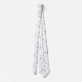 Schneemann Muster  ネクタイ (裏面)