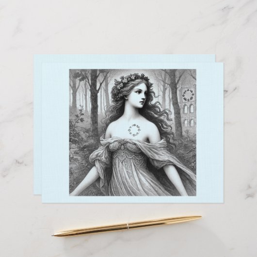 Schneewittchen Europa – Snow White Europe レターヘッド (正面/裏面インサイチュ)