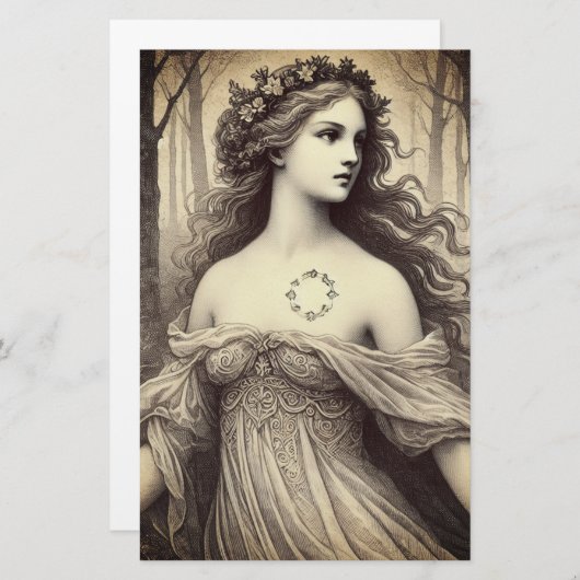 Schneewittchen Europa – Snowhite Europe 便箋 (正面/裏面)