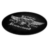 Schneidebrett | Brotherhood Biker Ehre Respekt カッティングボード (角)