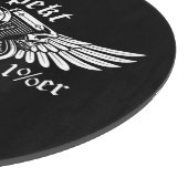 Schneidebrett | Brotherhood Biker Ehre Respekt カッティングボード (角)