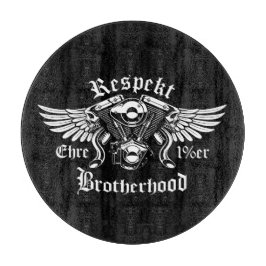 Schneidebrett | Brotherhood Biker Ehre Respekt カッティングボード