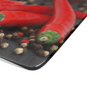 Schneidebrett mit Peperoni カッティングボード (角)