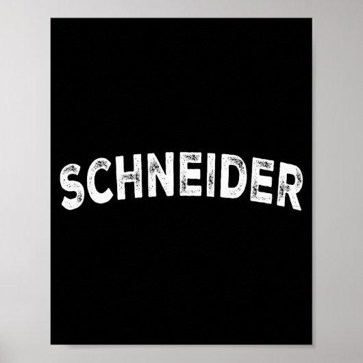 Schneider ポスター (正面)