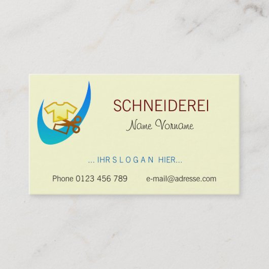 schneiderei 名刺 (正面)
