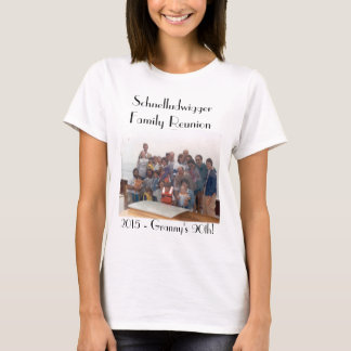 Schnelludwiggerの家族会2015の女性のティー! Tシャツ