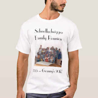 Schnelludwiggerの家族会2015メンズのティー! Tシャツ