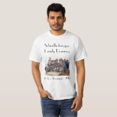 Schnelludwiggerの家族会2015年のユニセックスなティー! Tシャツ (正面フル)