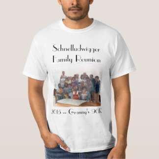 Schnelludwiggerの家族会2015年のユニセックスなティー! Tシャツ